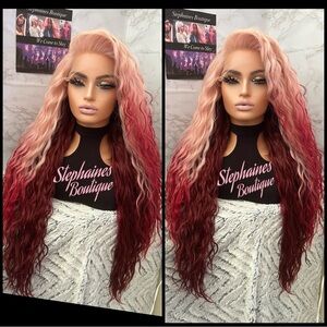 Human Hair Blended Lace Front Wig